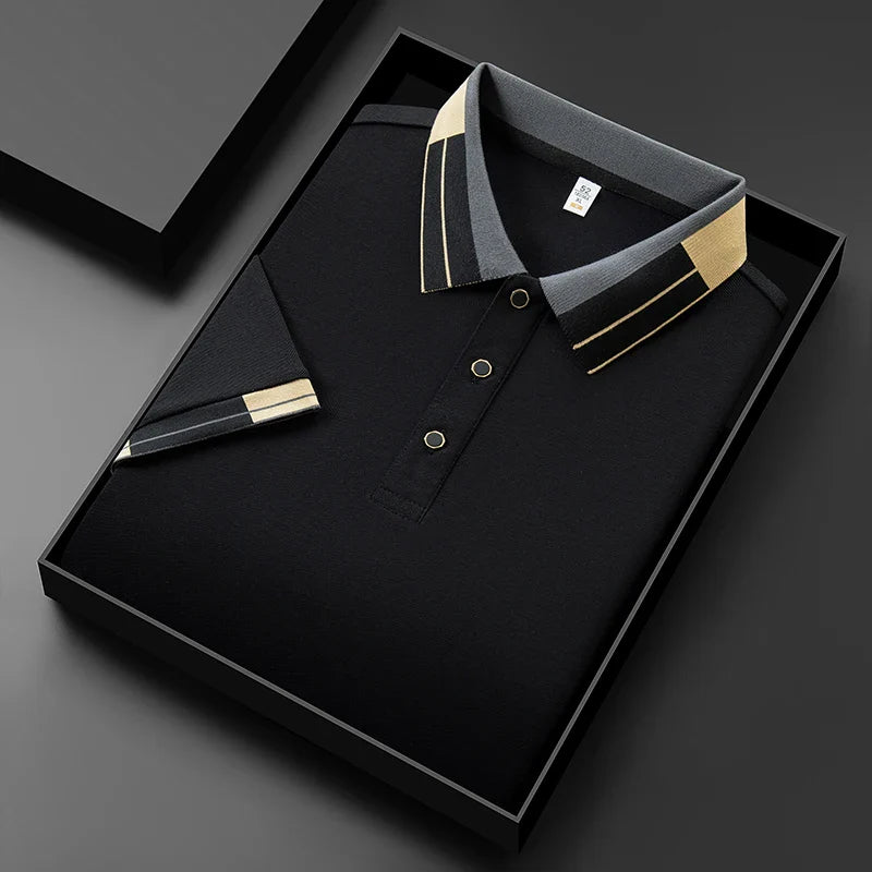 Ardalion | Polo de manga Corta con Cuello en Contraste