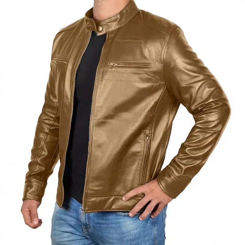 Daouda - Chaqueta Con Cuello Alto y Cremallera