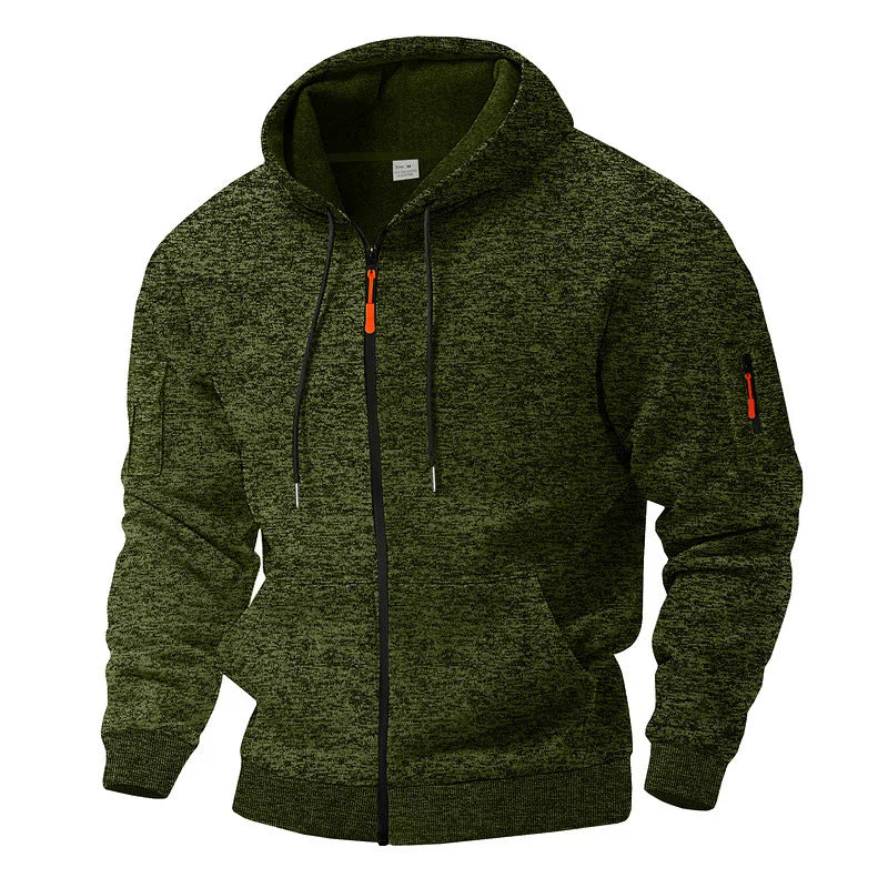 Jesson | Chaqueta De Punto Con Capucha y Cremallera Completa
