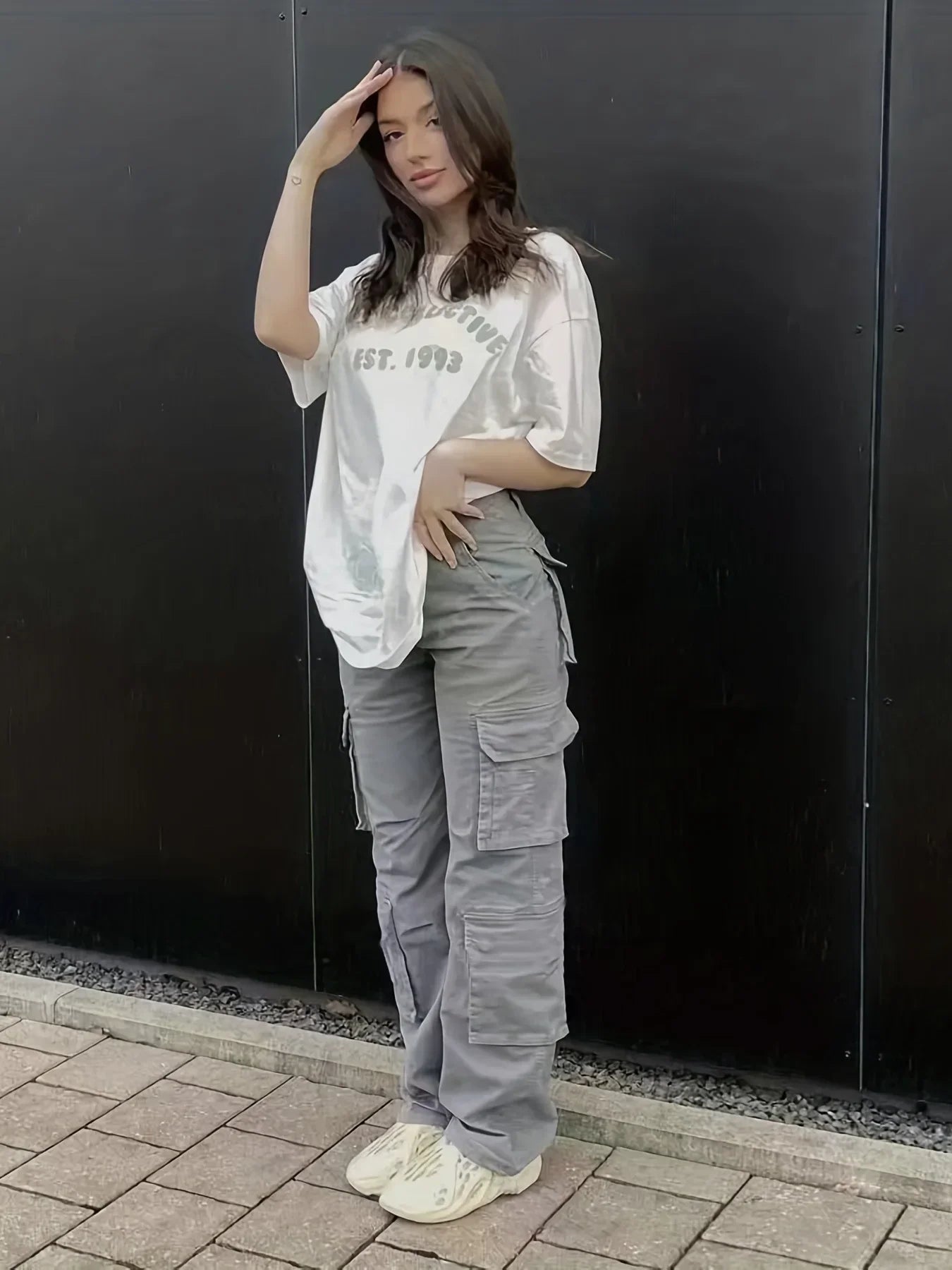 Freena | Pantalones Cargo con Bolsillos Utilitarios