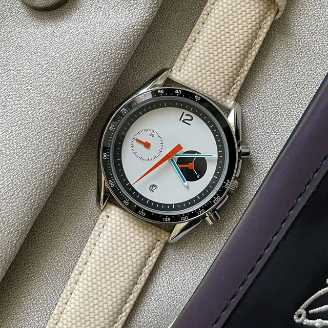Ertan | Reloj Cronógrafo Minimalista con Esfera y Correa