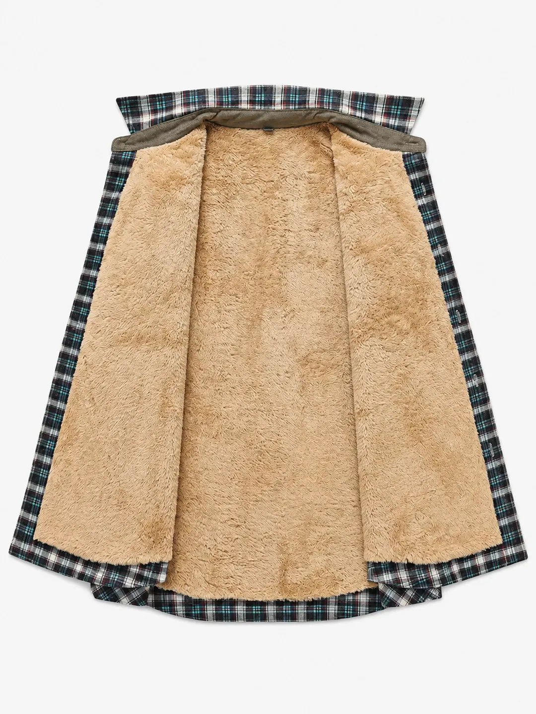 Joel | Camisa de cuadros con yugo contrastante