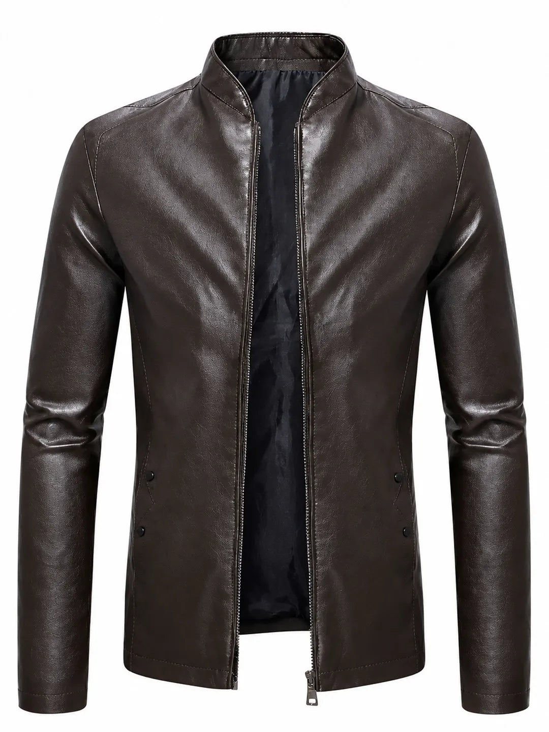 Whiteley | Chaqueta con Cuello Alto y Cierre Frontal