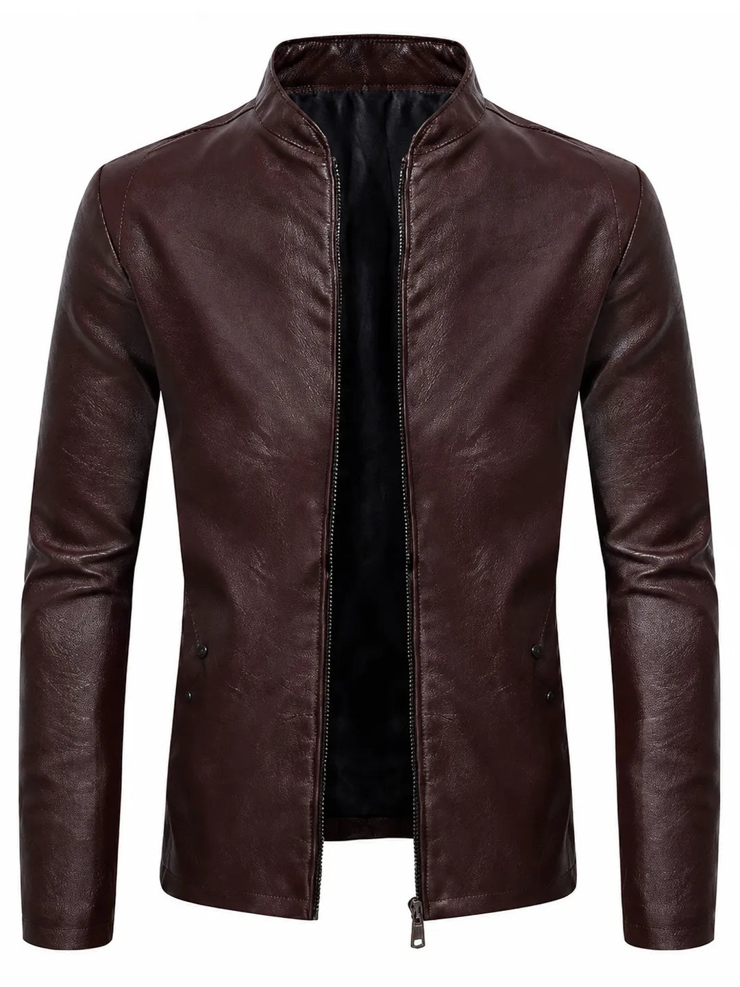 Whiteley | Chaqueta con Cuello Alto y Cierre Frontal