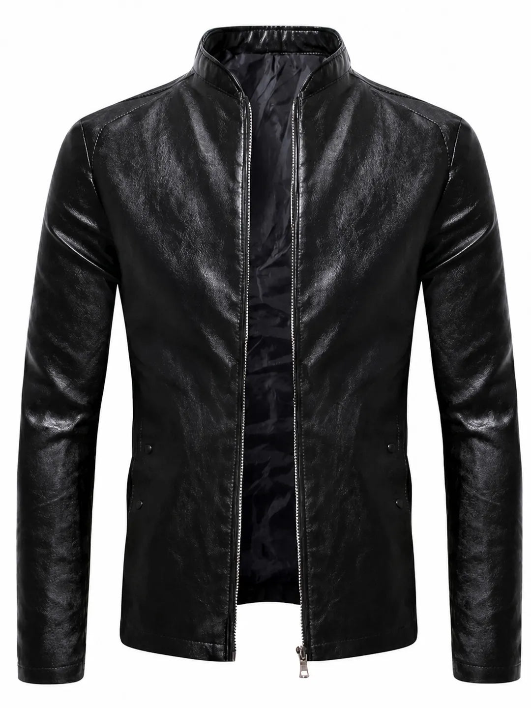 Whiteley | Chaqueta con Cuello Alto y Cierre Frontal