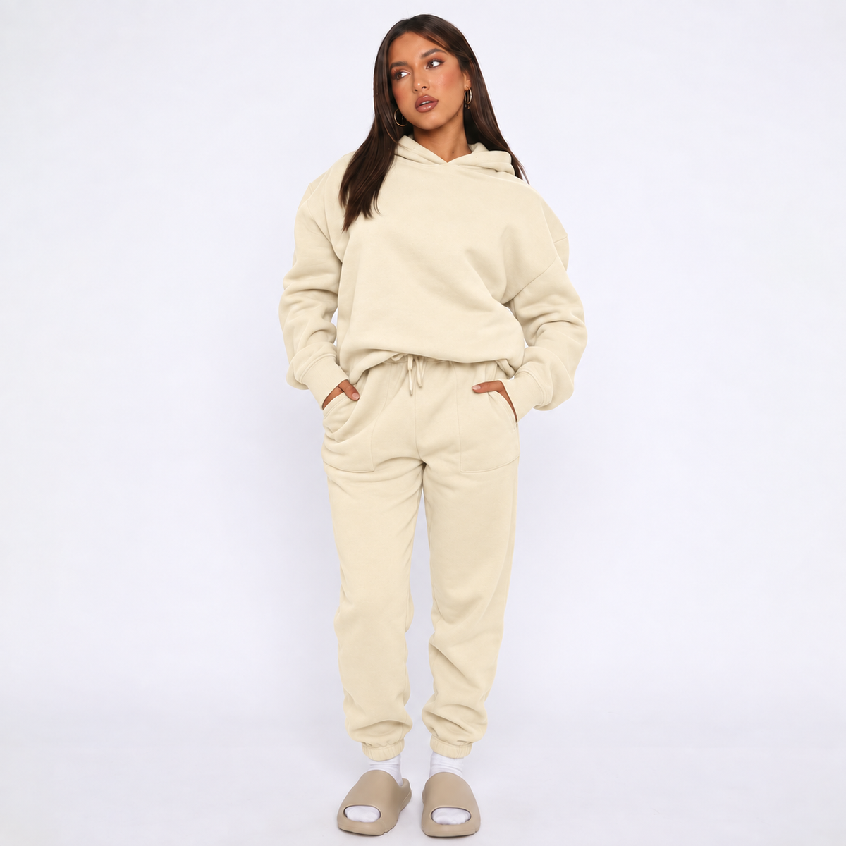 Linneauta | Conjunto de Sudadera Oversized y Joggers