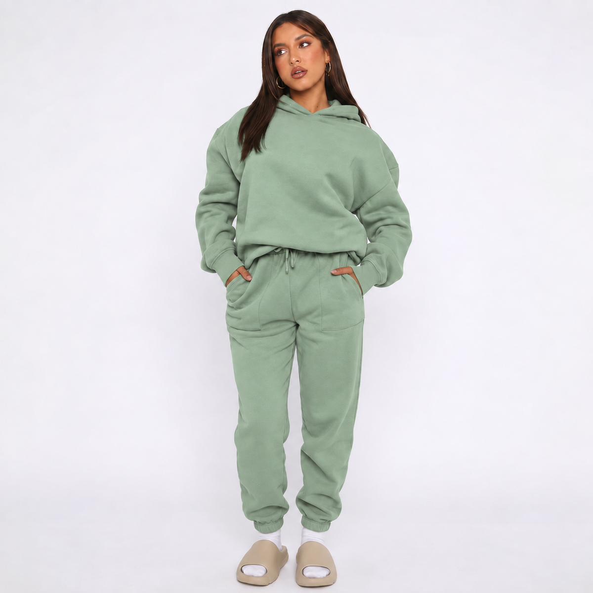 Linneauta | Conjunto de Sudadera Oversized y Joggers
