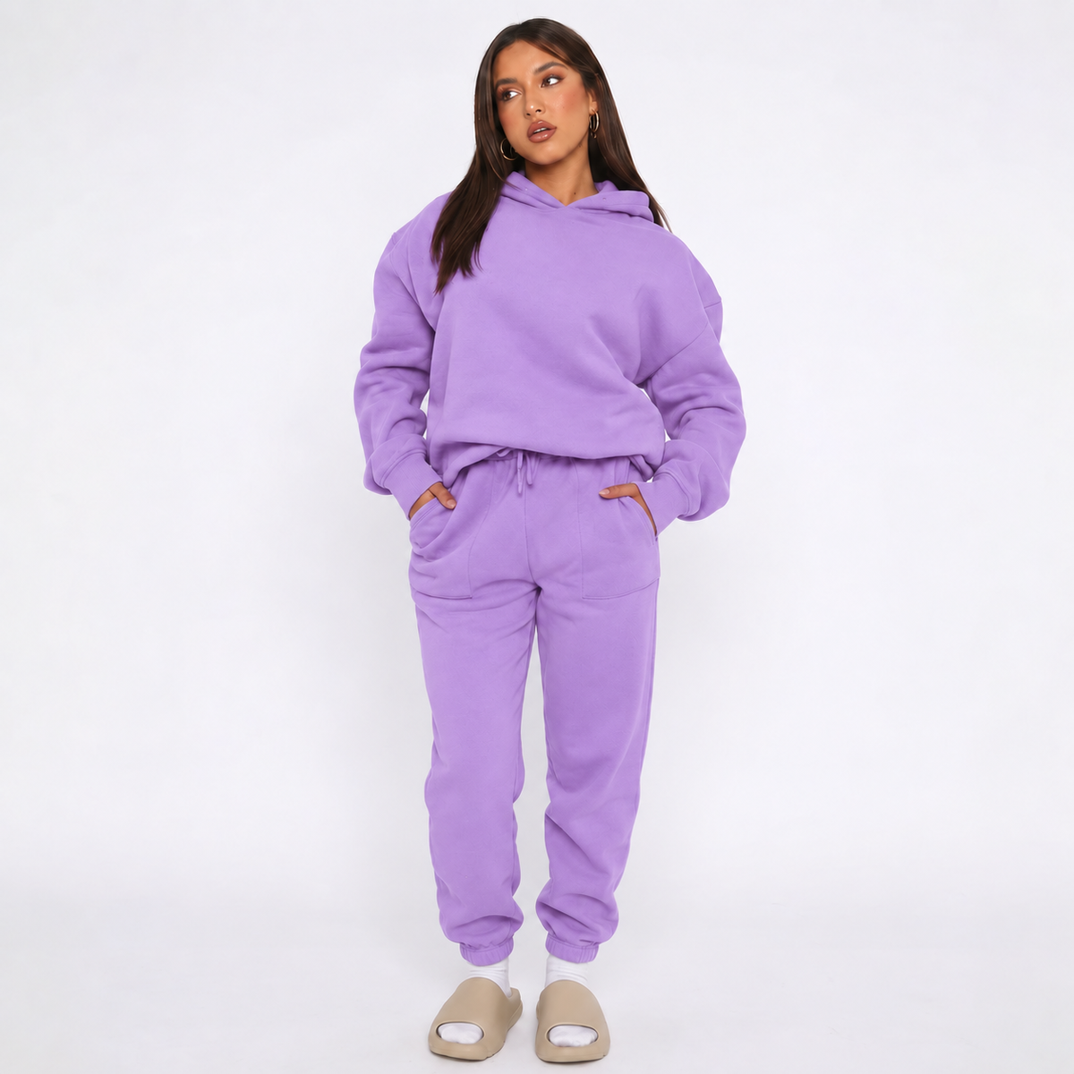 Linneauta | Conjunto de Sudadera Oversized y Joggers