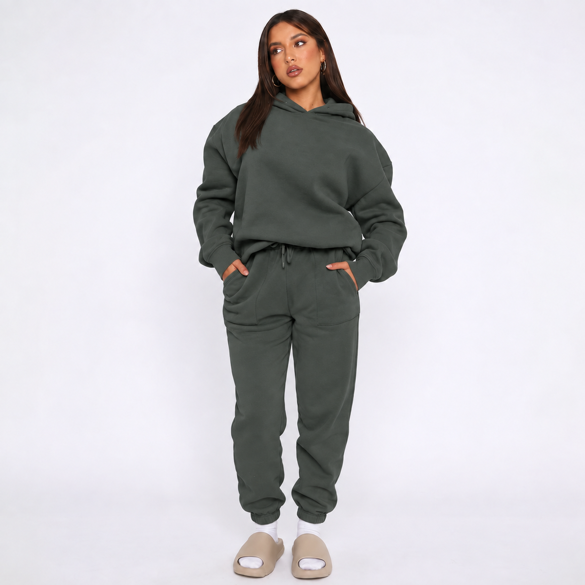 Linneauta | Conjunto de Sudadera Oversized y Joggers
