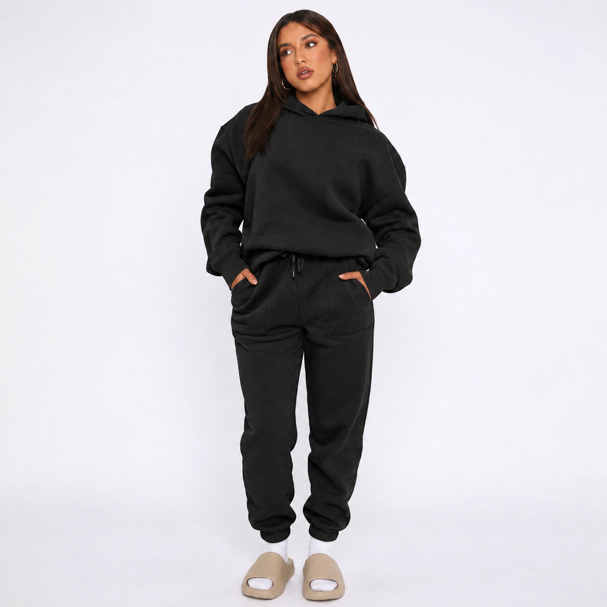 Linneauta | Conjunto de Sudadera Oversized y Joggers