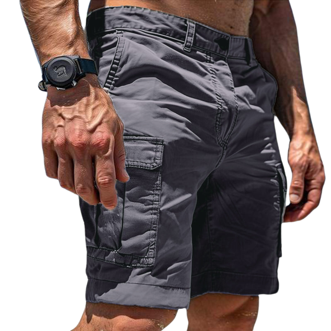 Marley | Bermudas Hombre Casual Cargo Multibolsillos