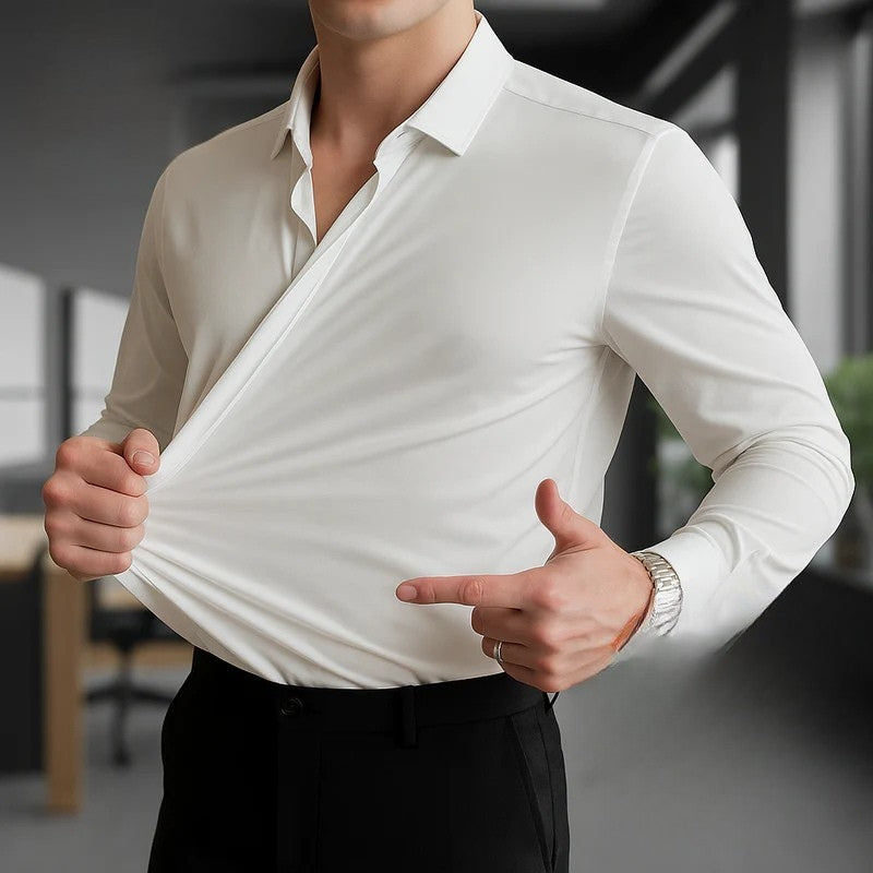 Kusek | Camisa de Manga Larga con Botones