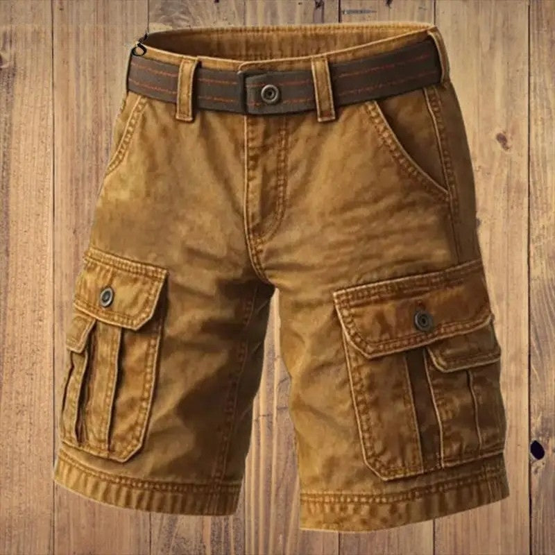 Rocha | Bermudas Cargo Hombre Vintage Algodón