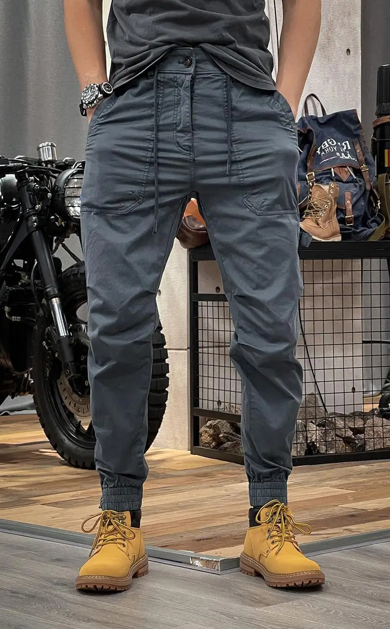 Guntram – Jogger Cargo Ajustado Con Cordón