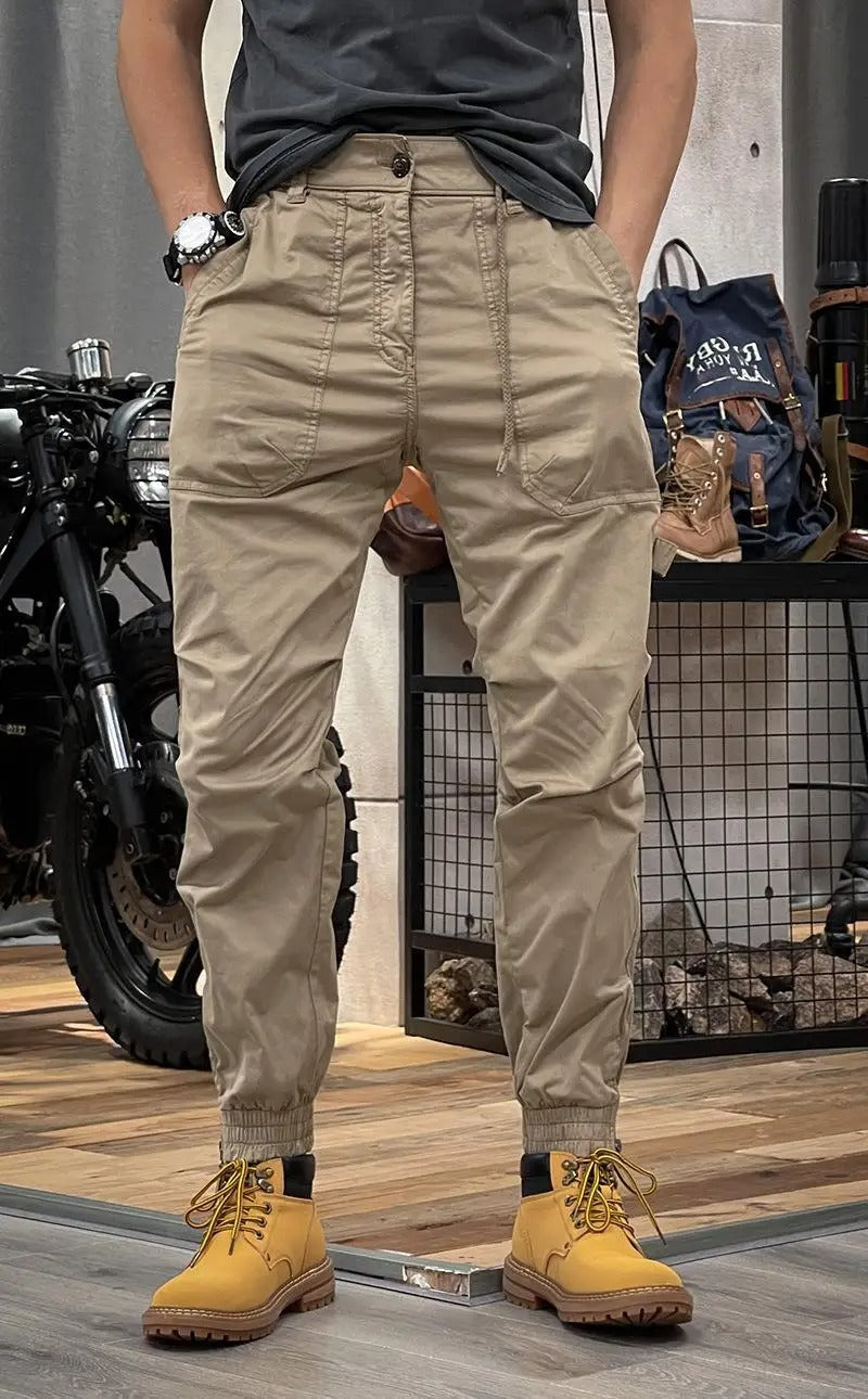 Guntram – Jogger Cargo Ajustado Con Cordón
