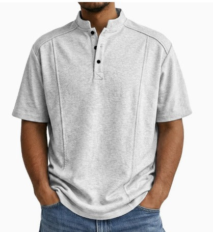 Brionna | Camiseta de Manga Corta con Cuello Henley