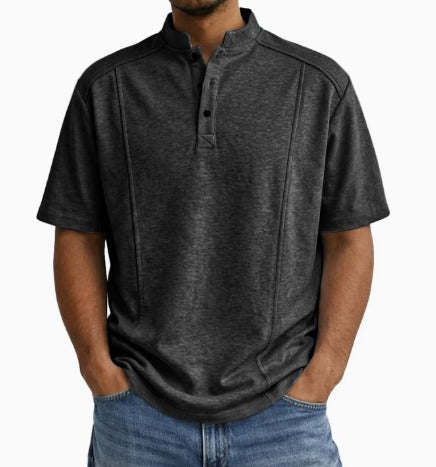 Brionna | Camiseta de Manga Corta con Cuello Henley