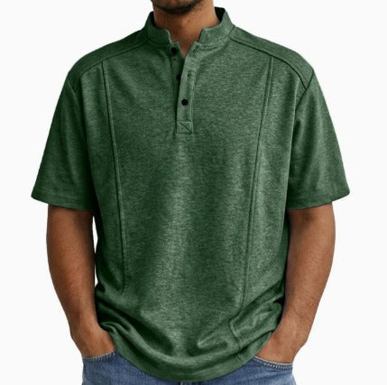 Brionna | Camiseta de Manga Corta con Cuello Henley