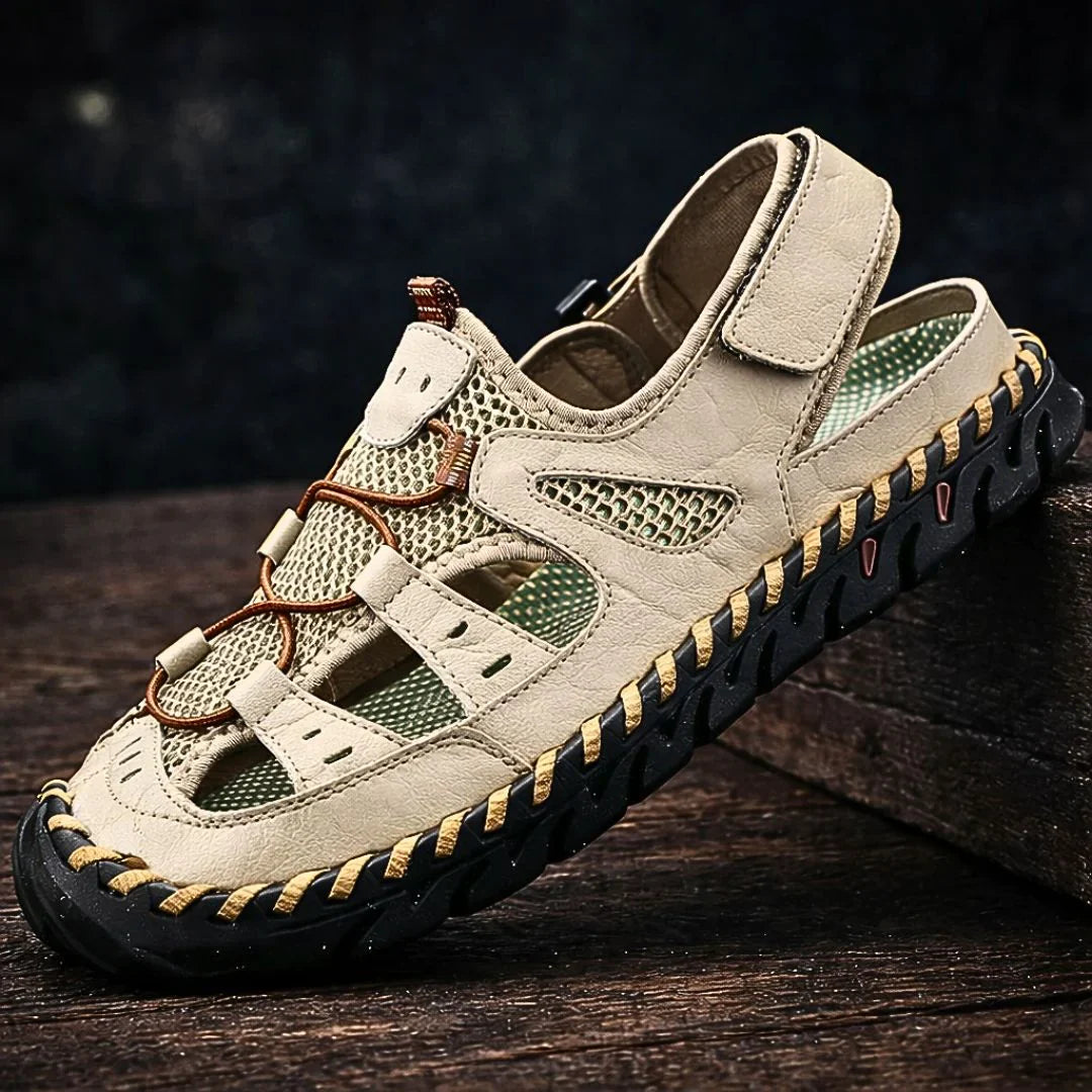 Gustavoo | Sandalias Cerradas Con Malla Transpirable