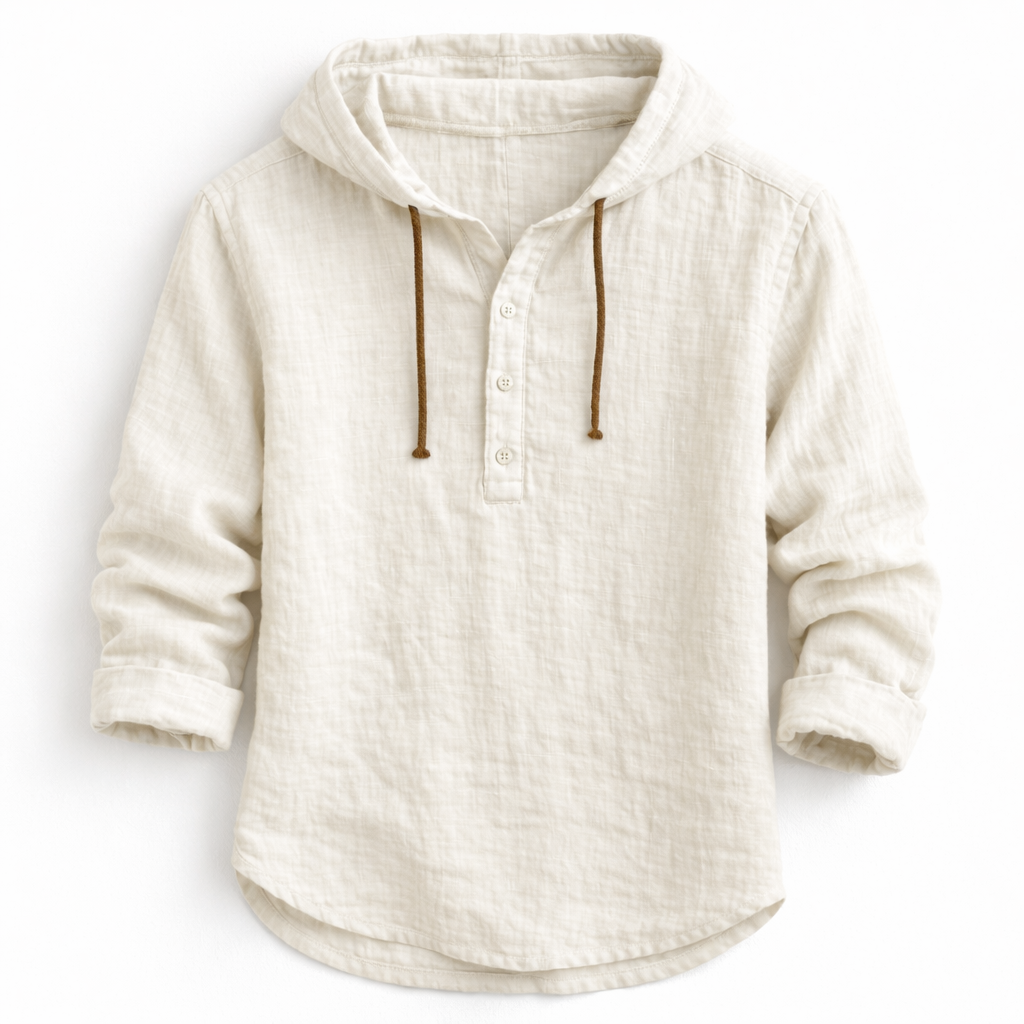Samuel | Camisa con Capucha y Mangas Largas