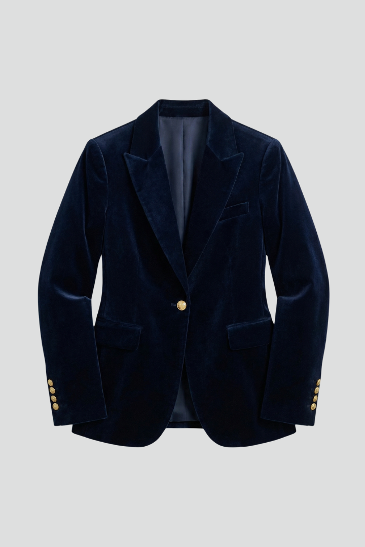 Laurinetta | Blazer estructurado con corte profundo
