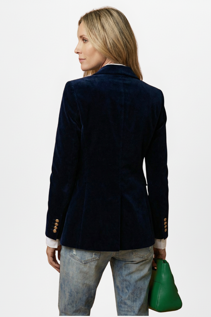 Laurinetta | Blazer estructurado con corte profundo