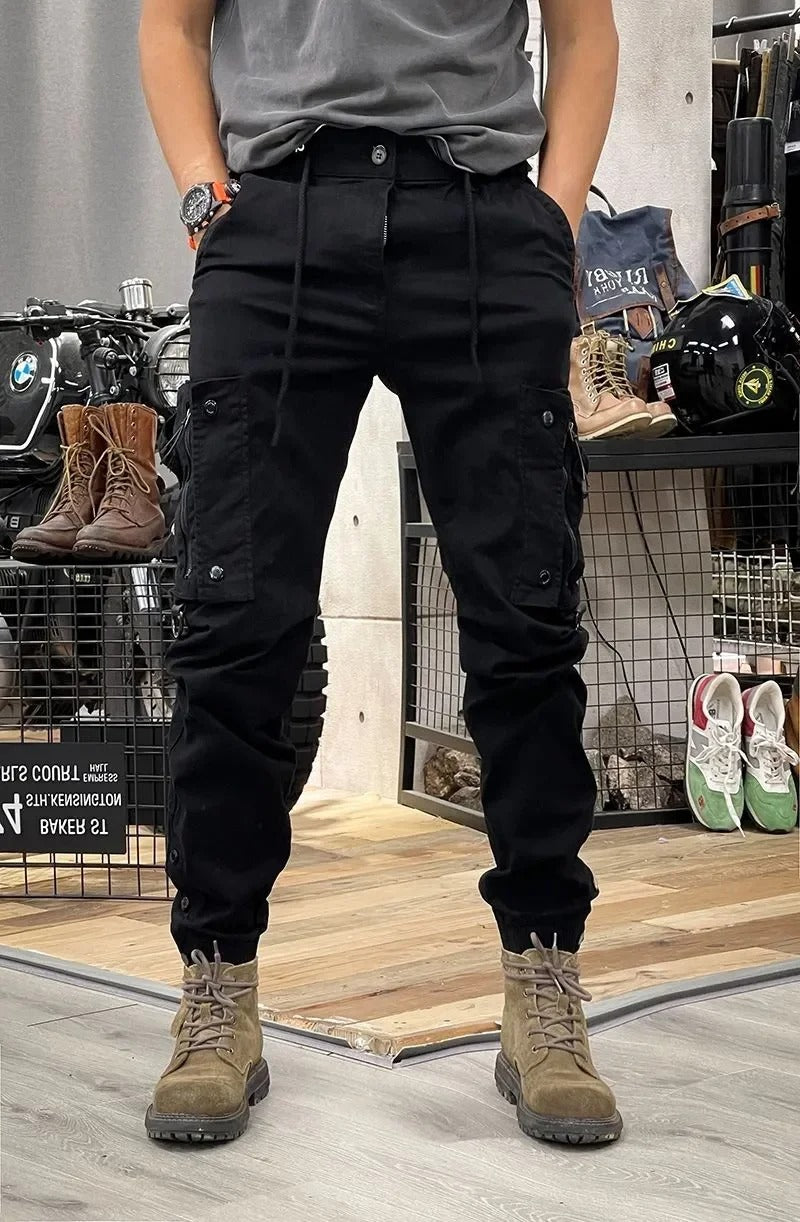 Guntram – Jogger Cargo Ajustado Con Cordón