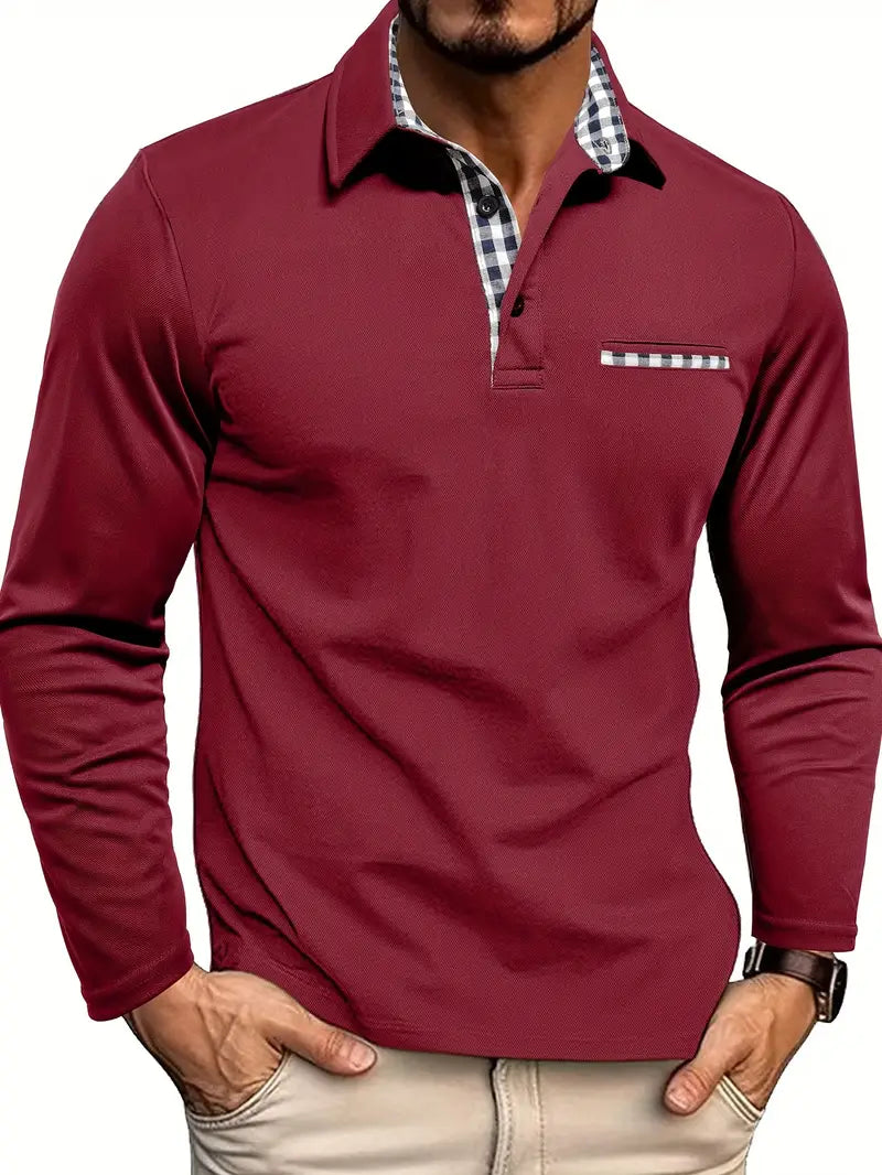 Viktor | Polo de Manga Larga con Botones