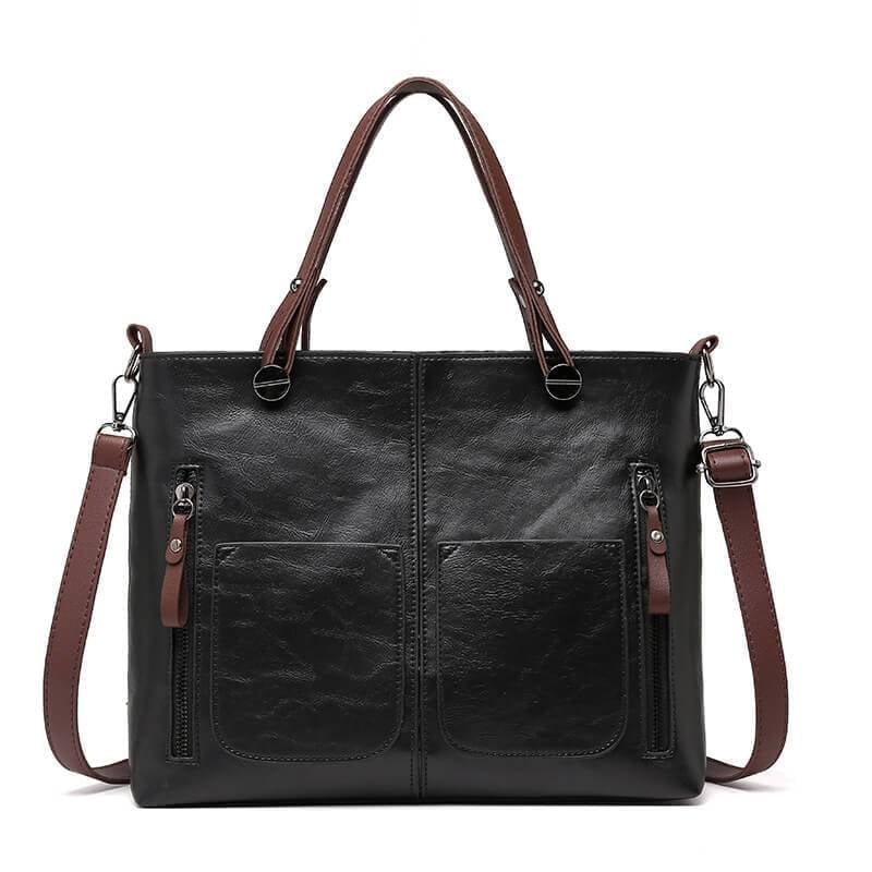 CarryNest - Bolso Bandolera Vintage Con Doble Asa