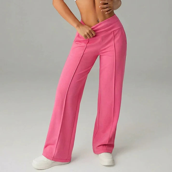 Samanda | Pantalones De Yoga De Pierna Ancha Para Mujer