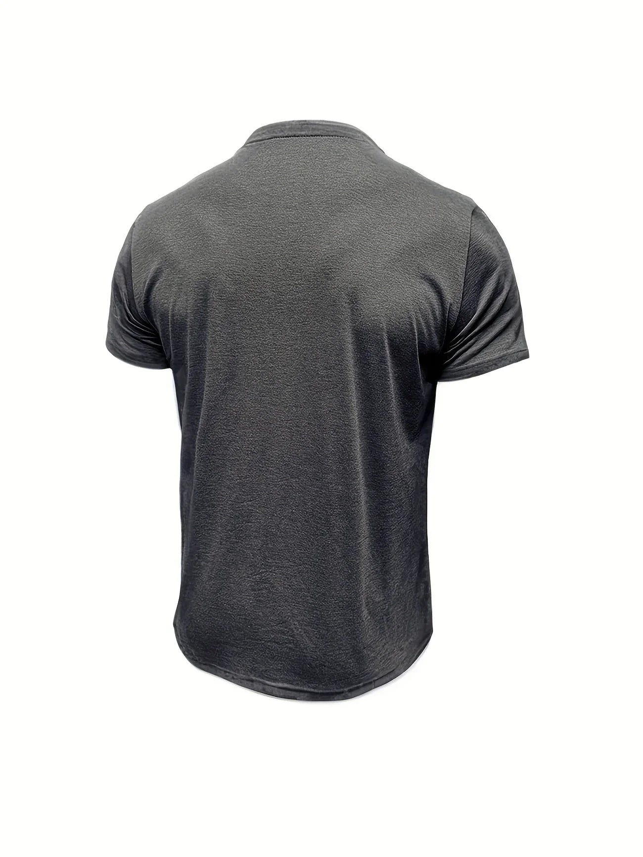 Saxon | Camiseta Henley de Manga Corta con Bolsillo