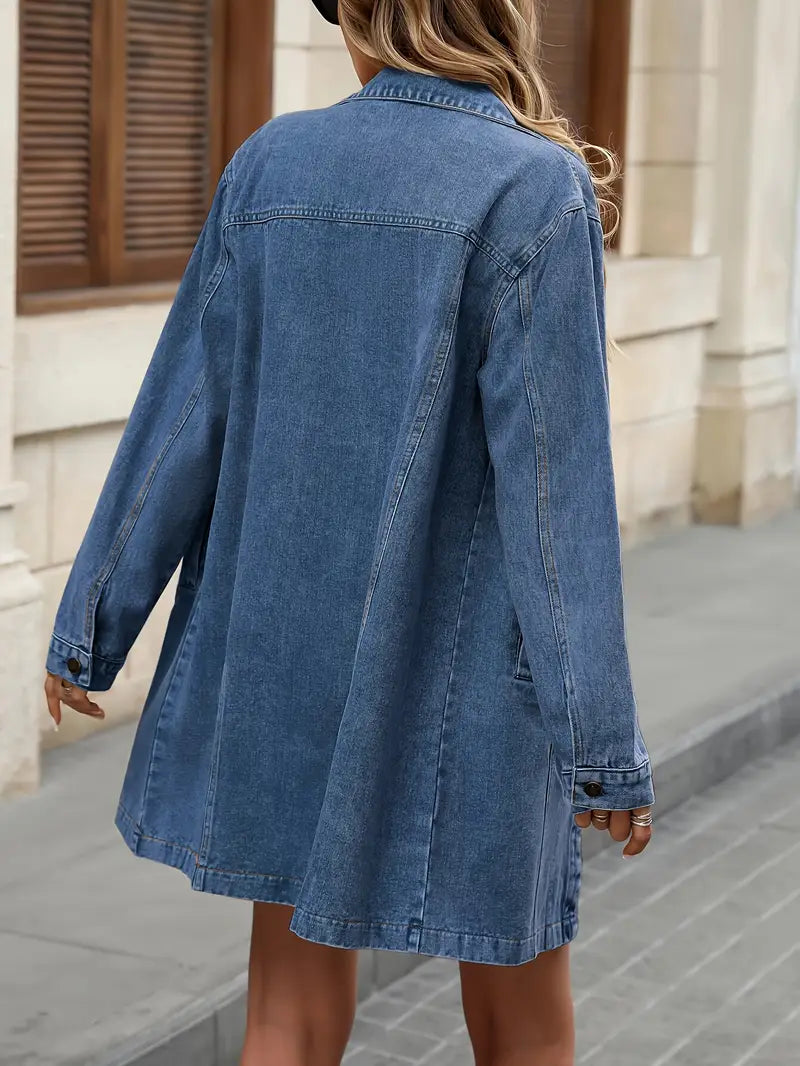 Tacie | Chaqueta Vaquera De Manga Larga Abotonada
