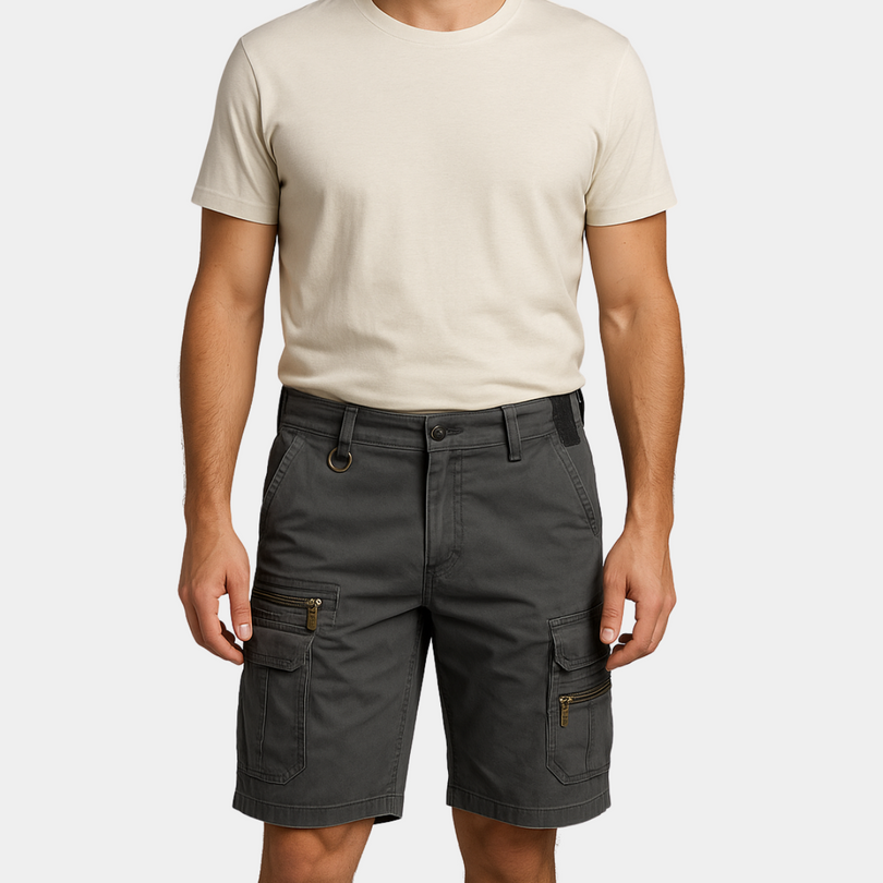 Ernesto | Bermuda Cargo Táctica Multibolsillos Hombre