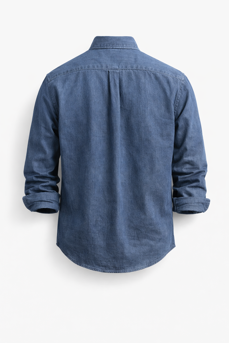 Bukayo | Camisa Clásica De Manga Larga Con Botones Y Bolsillo en El Pecho