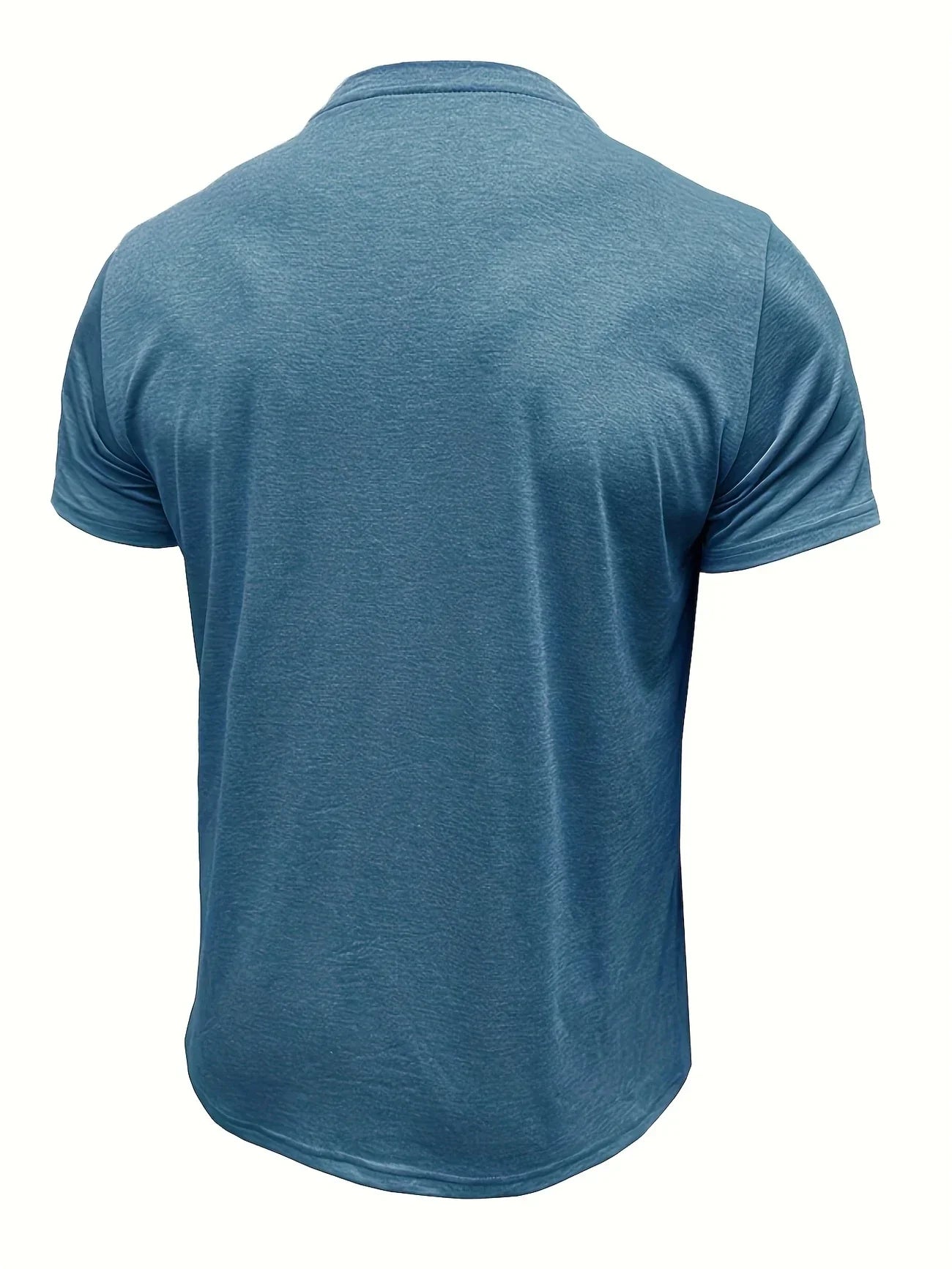 Saxon | Camiseta Henley de Manga Corta con Bolsillo