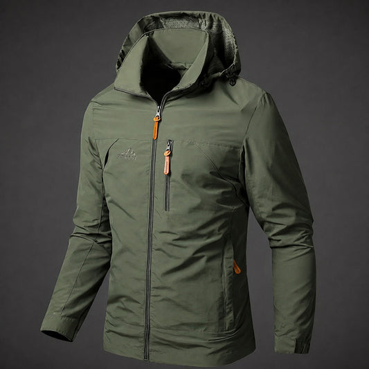 Arie | Chaqueta con Cuello Alto y Bolsillos con Cierre