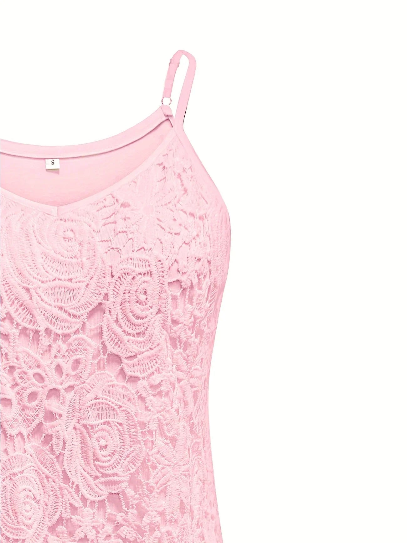 Juna | Top de Encaje Floral con Tirantes