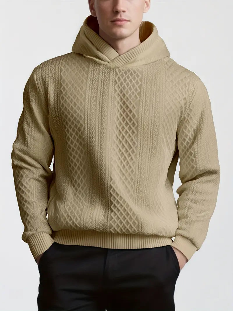Karah | Jersey De Punto Con Textura Y Capucha