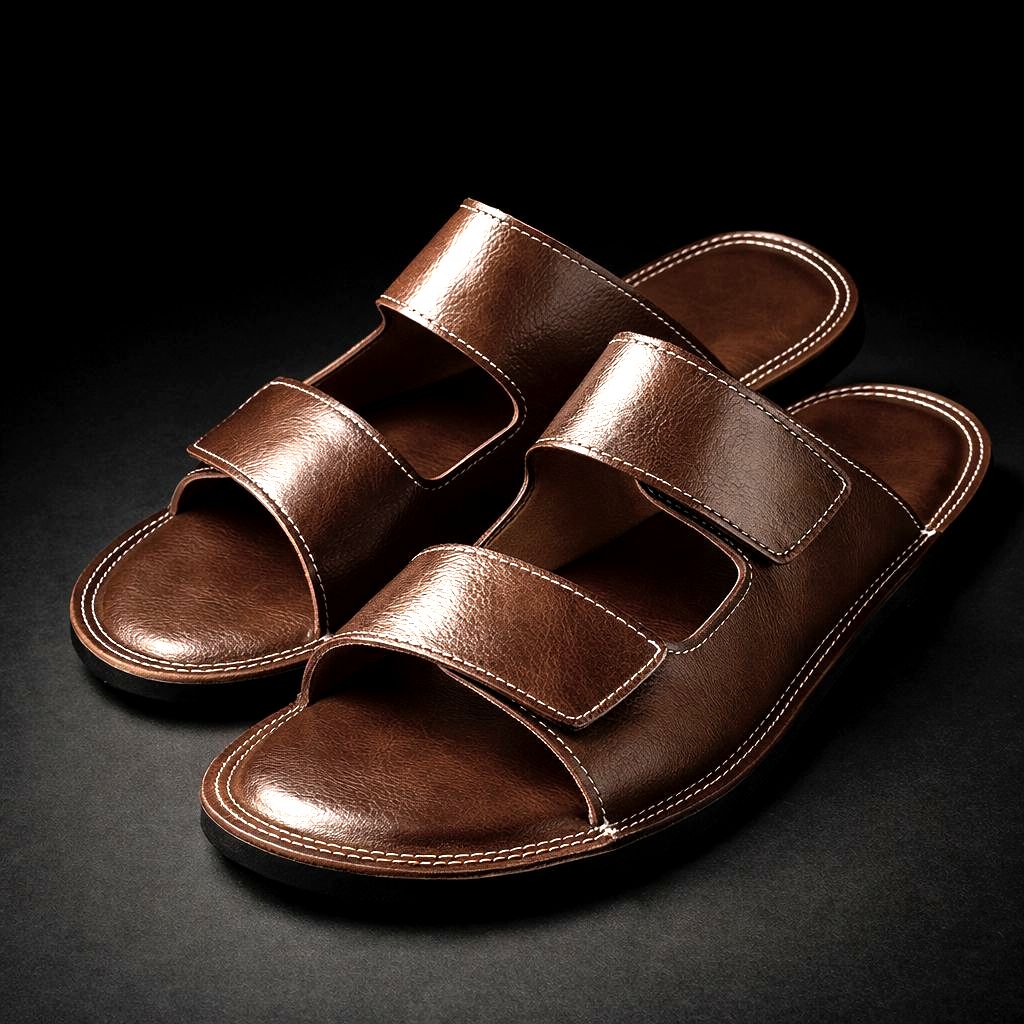 Henrique | Sandalias Slip On Doble Correa Abierta
