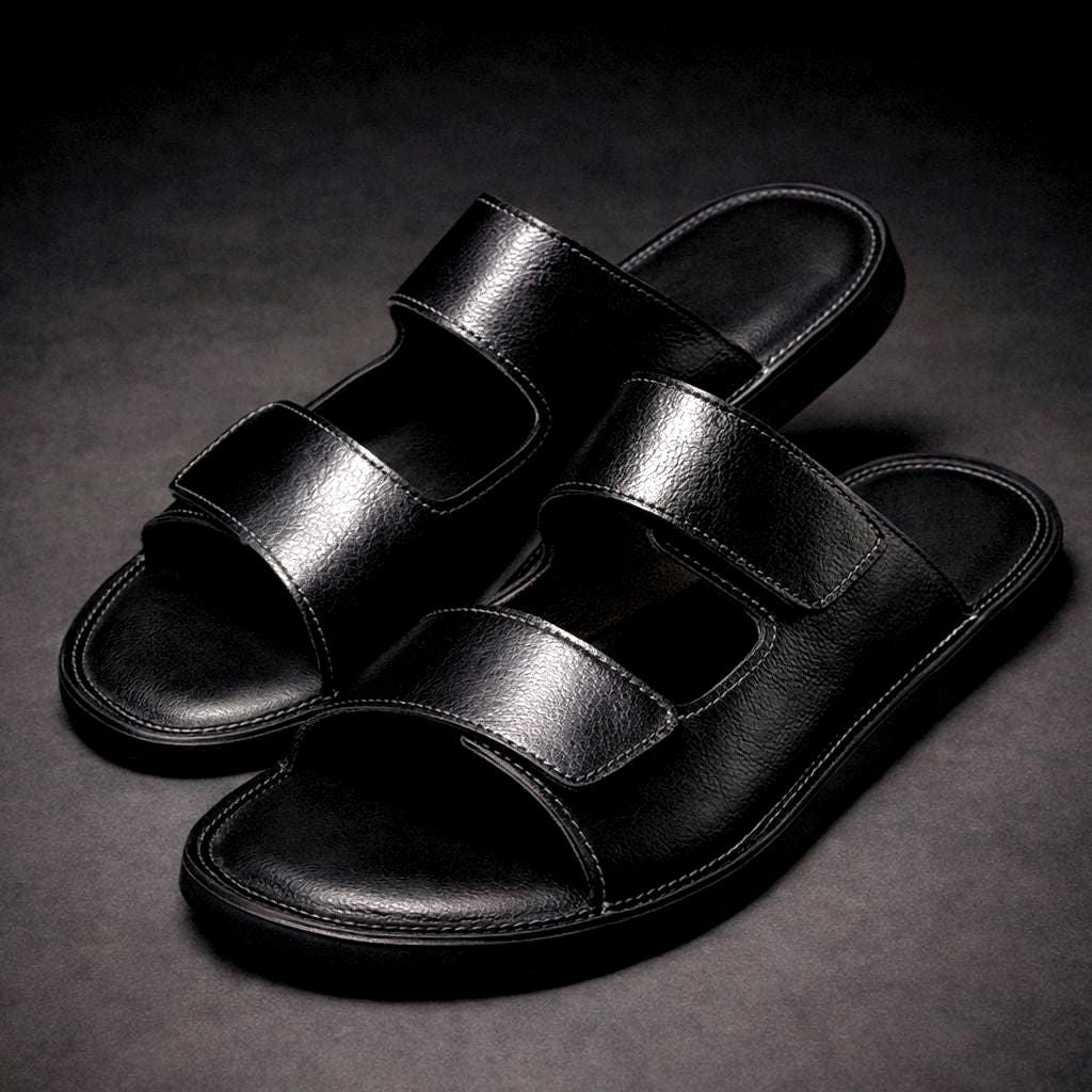Henrique | Sandalias Slip On Doble Correa Abierta