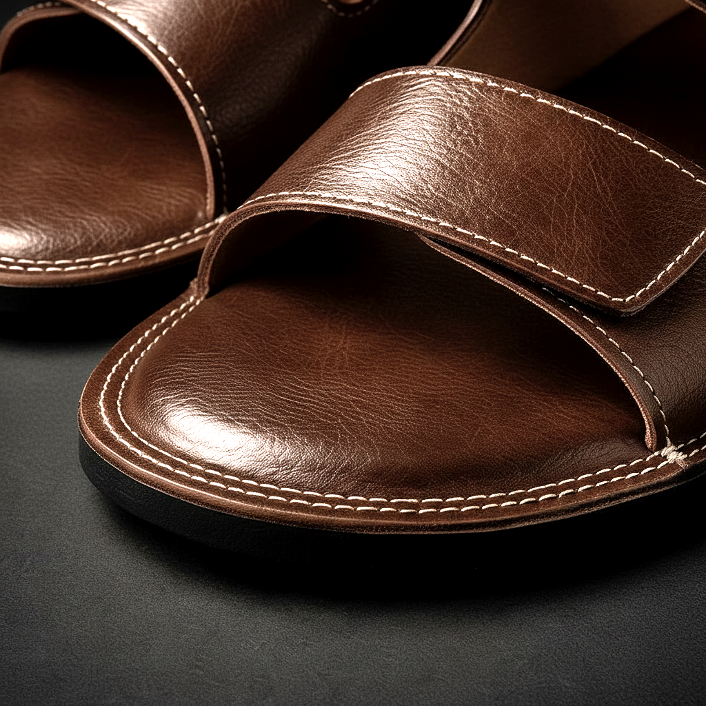 Henrique | Sandalias Slip On Doble Correa Abierta