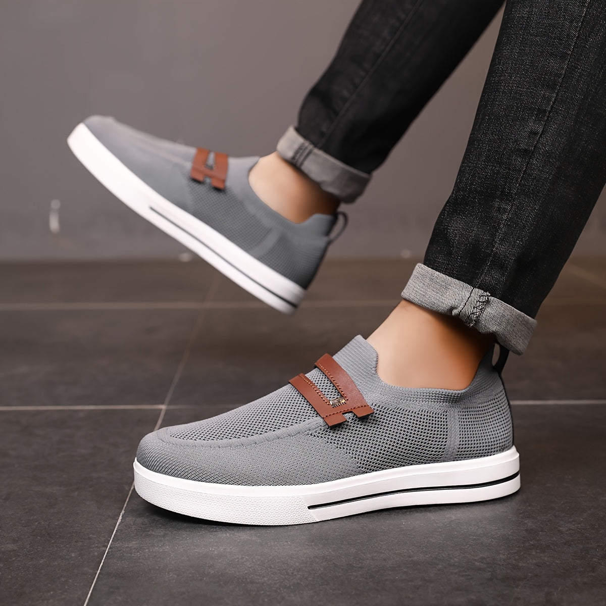 Reina | Zapatos Hombre Casual Tejidos Sin Agujetas