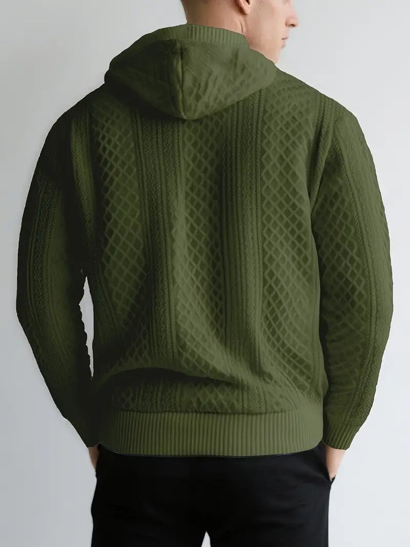 Karah | Jersey De Punto Con Textura Y Capucha