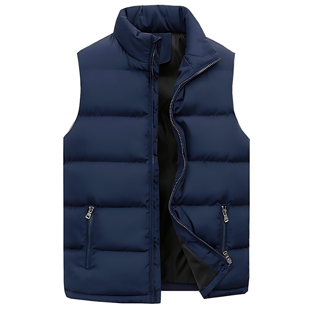 Karner | Chaleco acolchado sin mangas con cuello alto