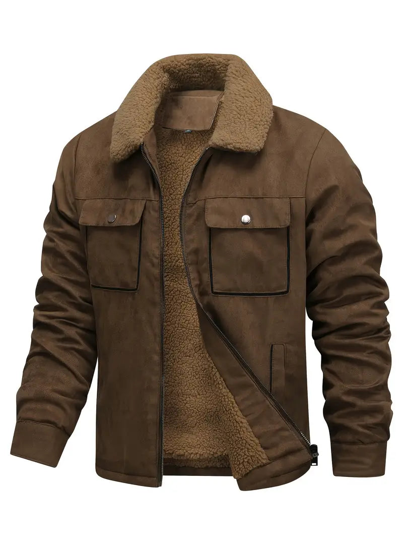 Grigory | Chaqueta Con Cremallera Y Cuello Borg