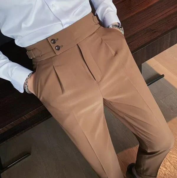 Rolf | Pantalón Sastre con Ajustadores Laterales