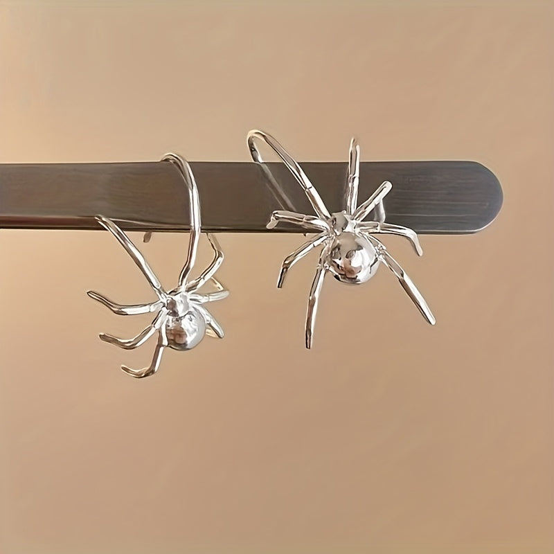 Amnuai |  Pendientes Tipo ear Cuff Con Forma De Araña