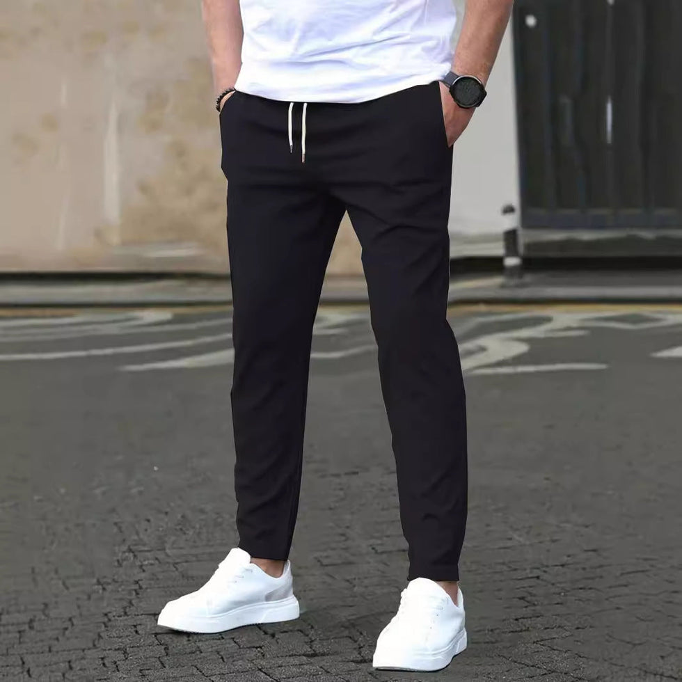 Jarkin | Pantalones Rectos con Cintura Ajustable