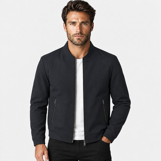 Dragones | Chaqueta con Cuello Alto y Bolsillos con Cierre
