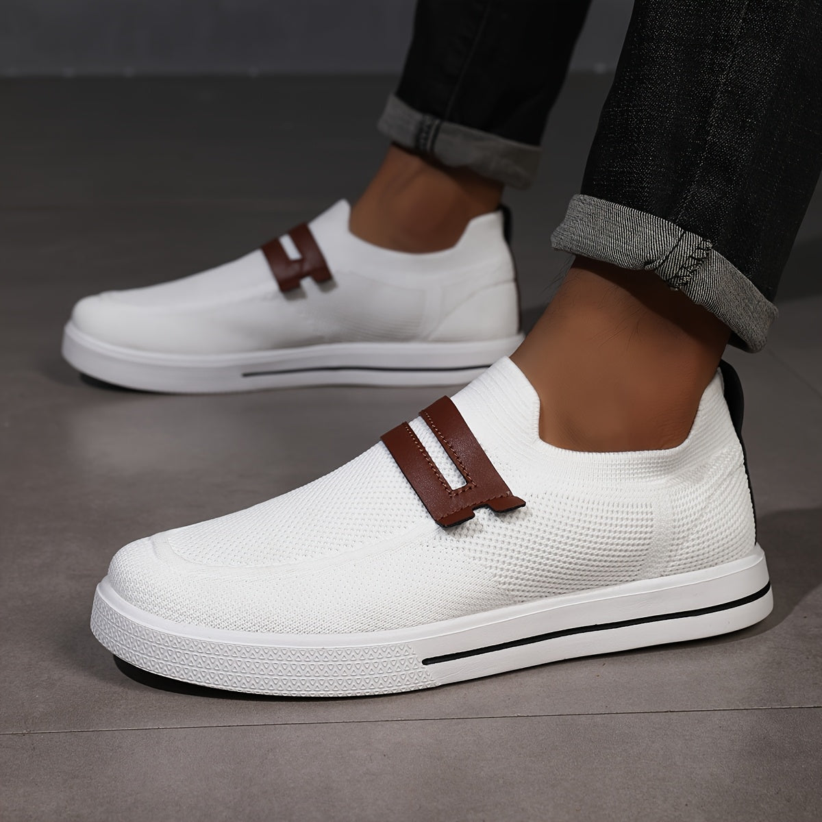 Reina | Zapatos Hombre Casual Tejidos Sin Agujetas